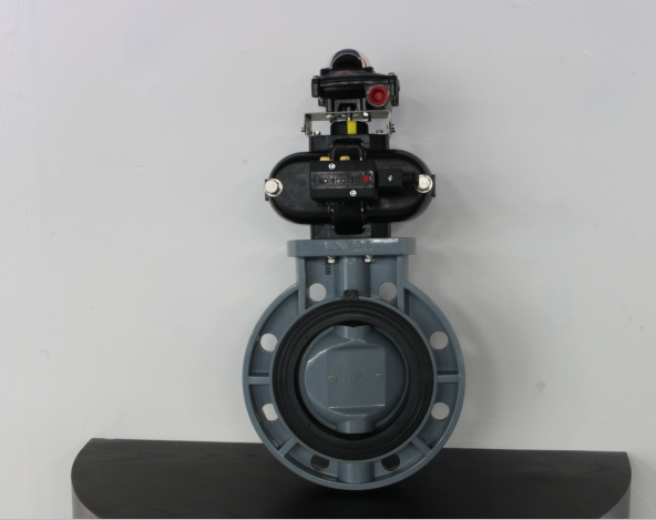 Pneumatic Rotary Actuator Butterfly Valve