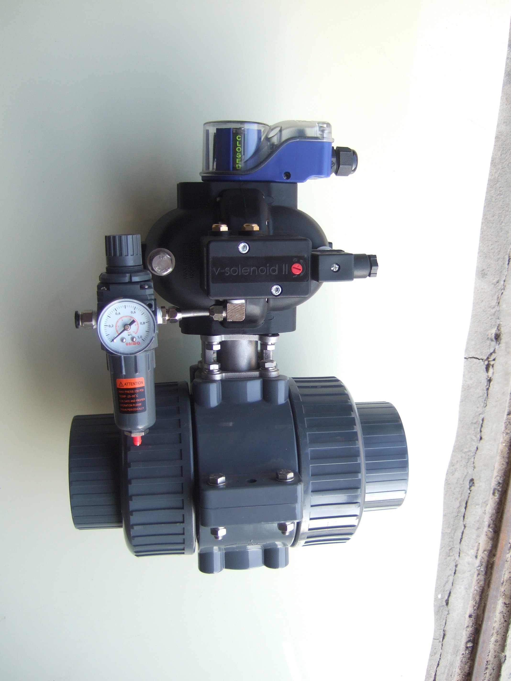 Pneumatic Rotary Actuator Butterfly Valve